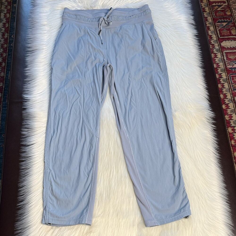 Lululemon Utility Blue Dance Studio Mid Rise Cropped Pants - Picture 2 of 10